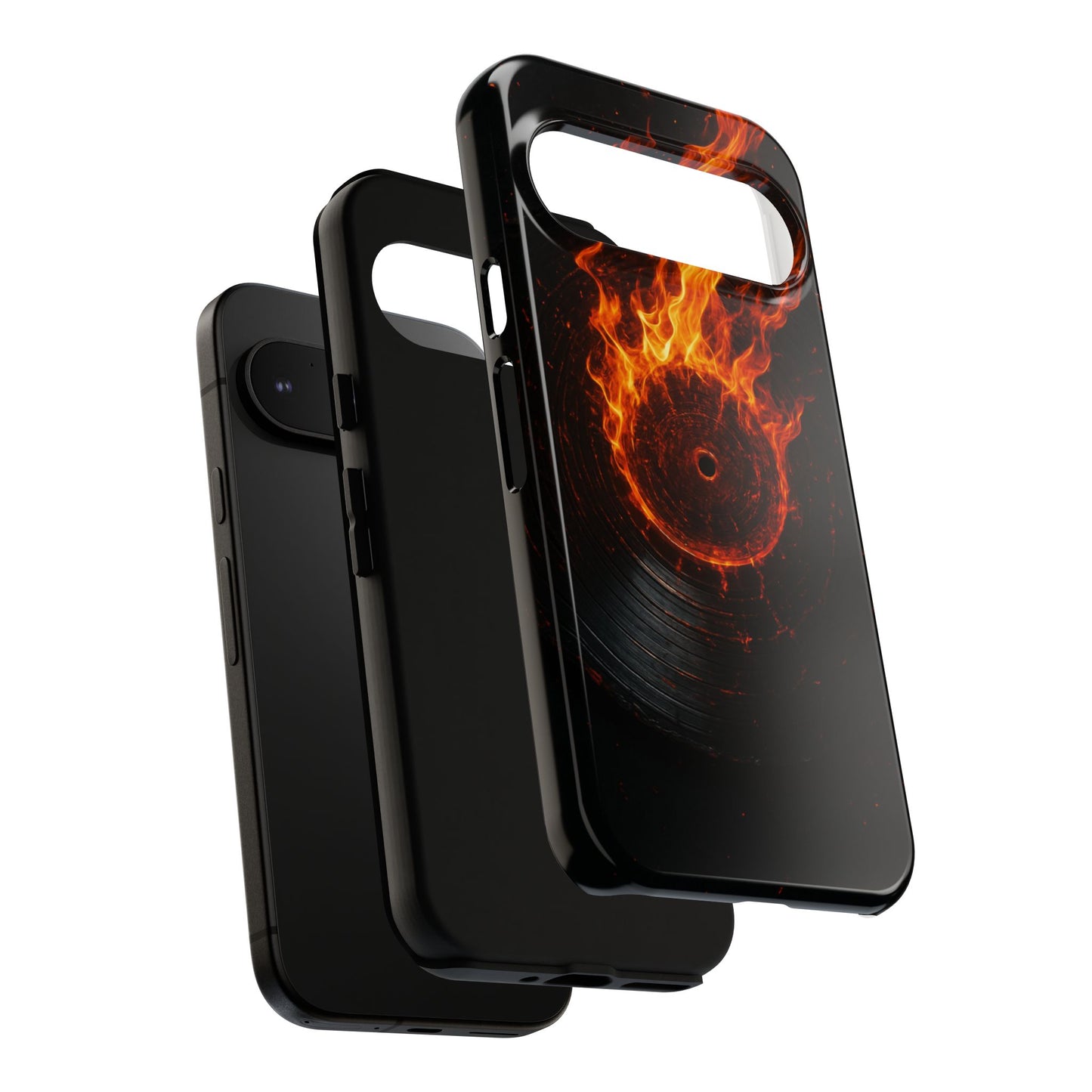 Vinyl Inferno • Google Pixel 9 • MagSafe® Magnetic Tough Case