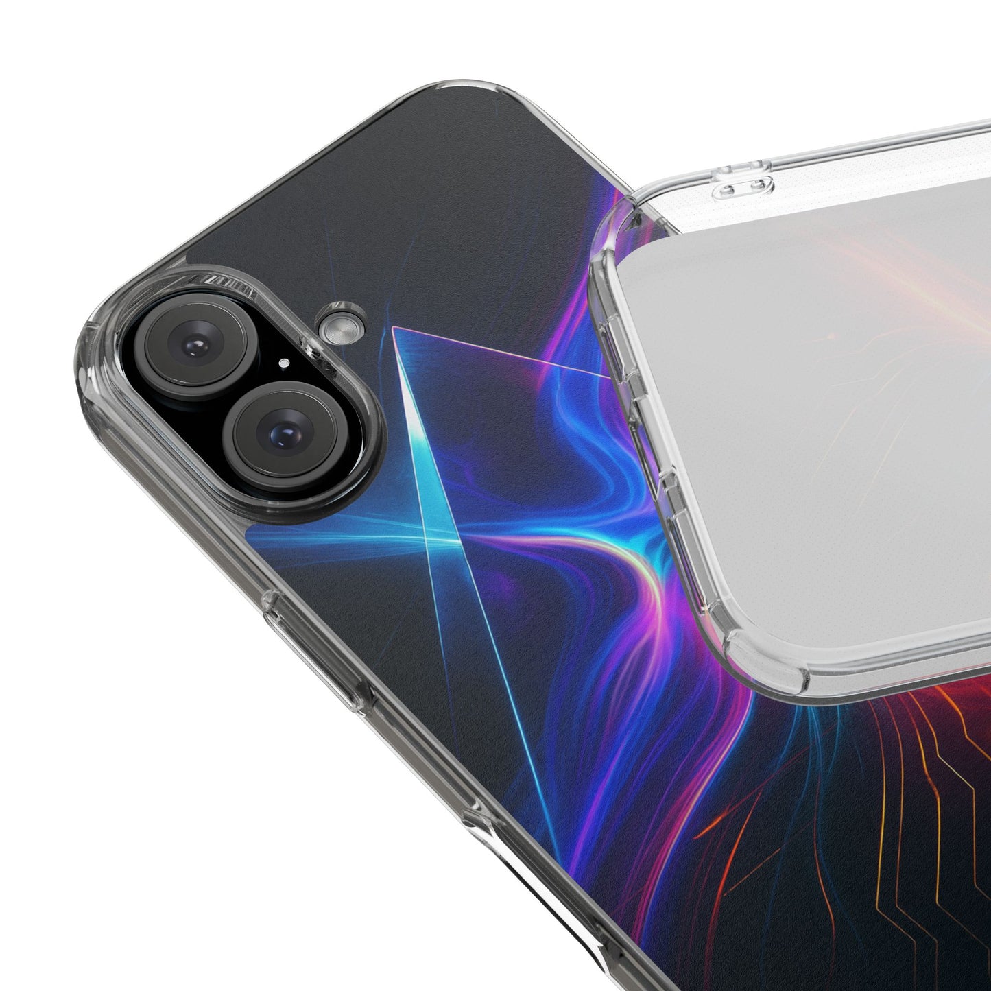 Prism Fracture • Apple iPhone 16 • Clear Case