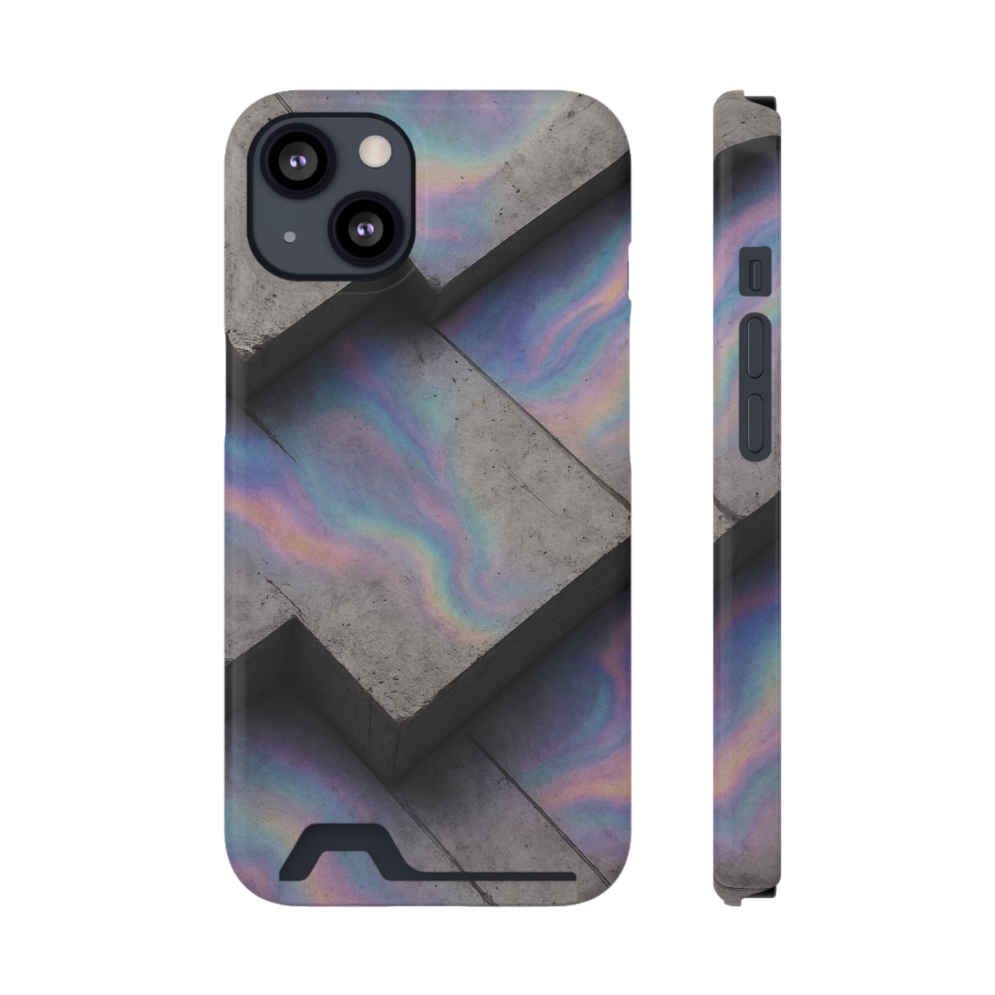 Granite Illusion • Apple iPhone 13 • MagSafe® Tough Case with Card Holder