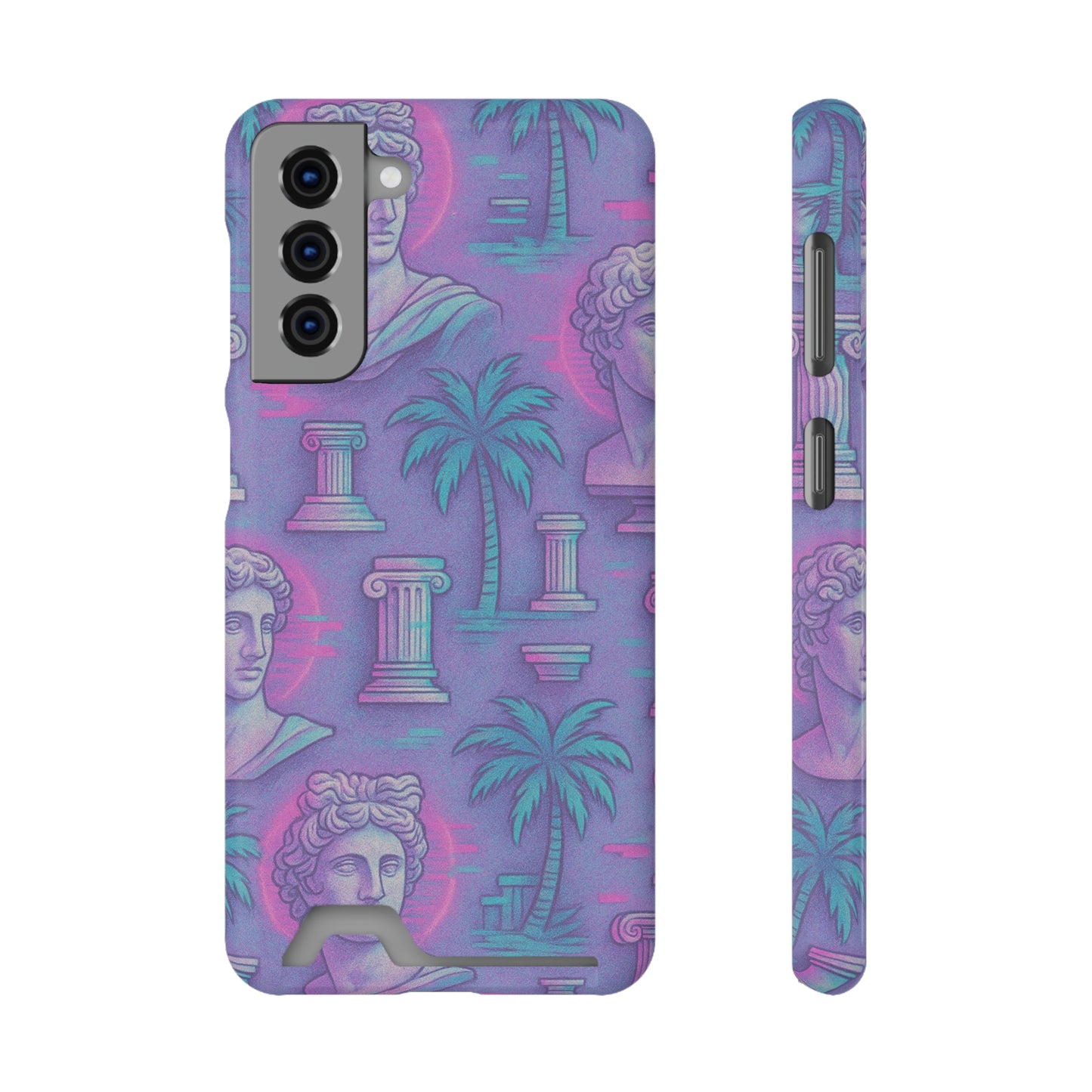 Pillars and Palms • Samsung Galaxy S21 • MagSafe® Tough Case with Card Holder