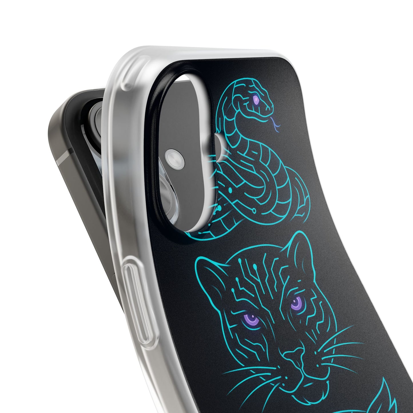 Mystic Midnight • Apple iPhone 16 • Flexi Clear Case