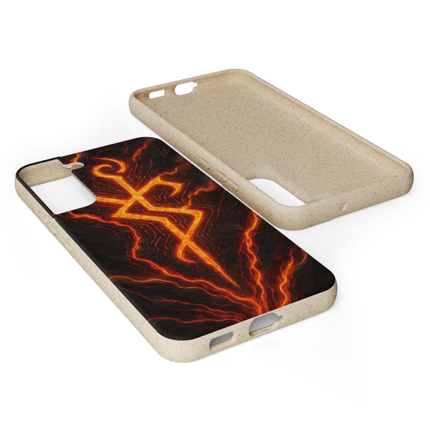 Molten Glyph • Samsung Galaxy S22 Eco-Friendly Phone Case