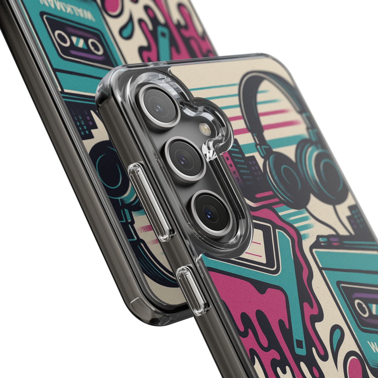 Retro Beats • Samsung Galaxy S24 • Clear Case