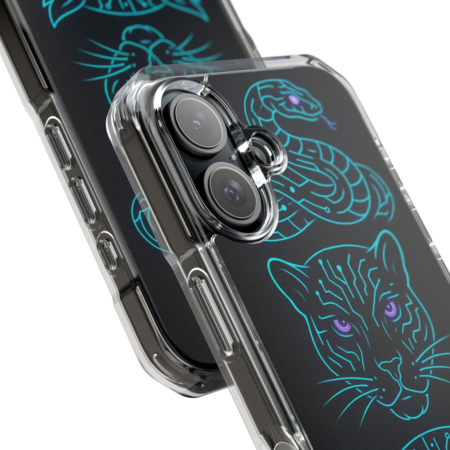 Mystic Midnight • Apple iPhone 16 • MagSafe® Clear Case