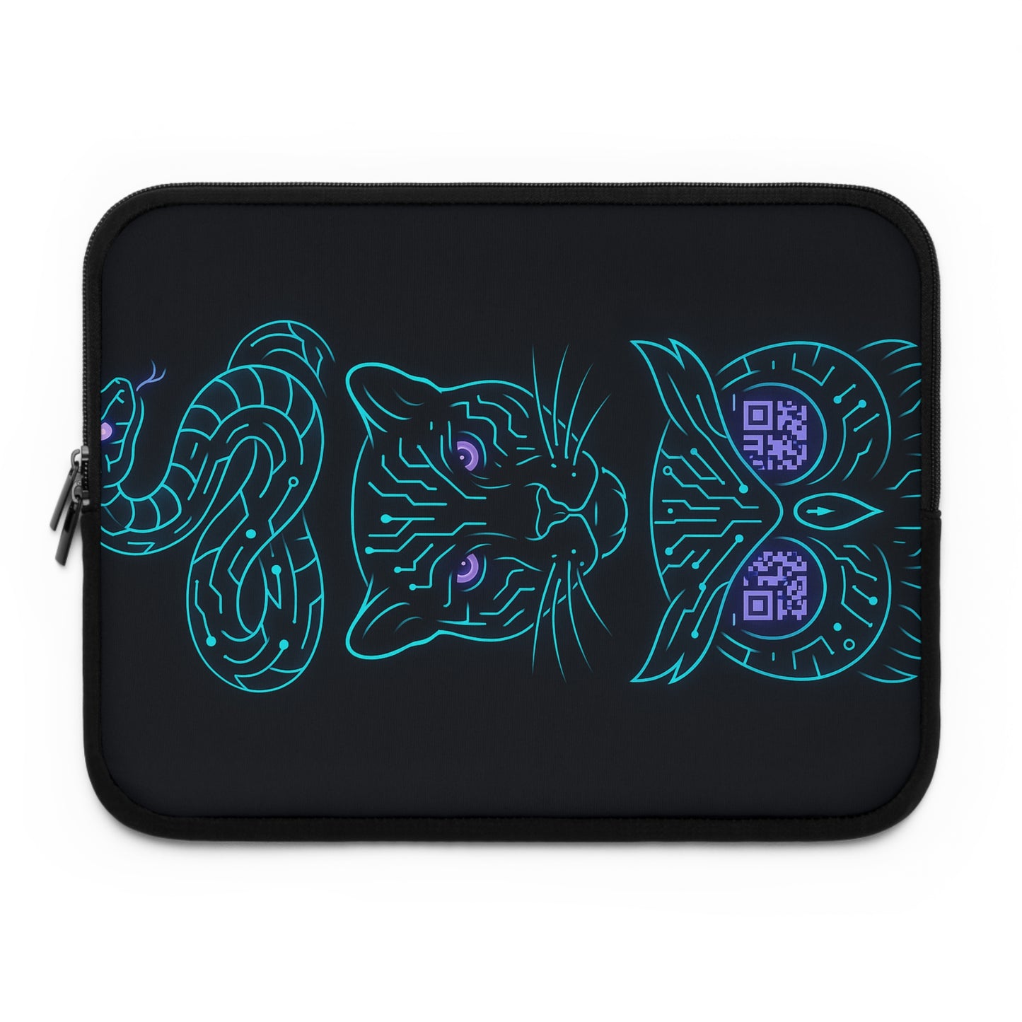 Mystic Midnight • Dual Zipper Laptop Sleeve