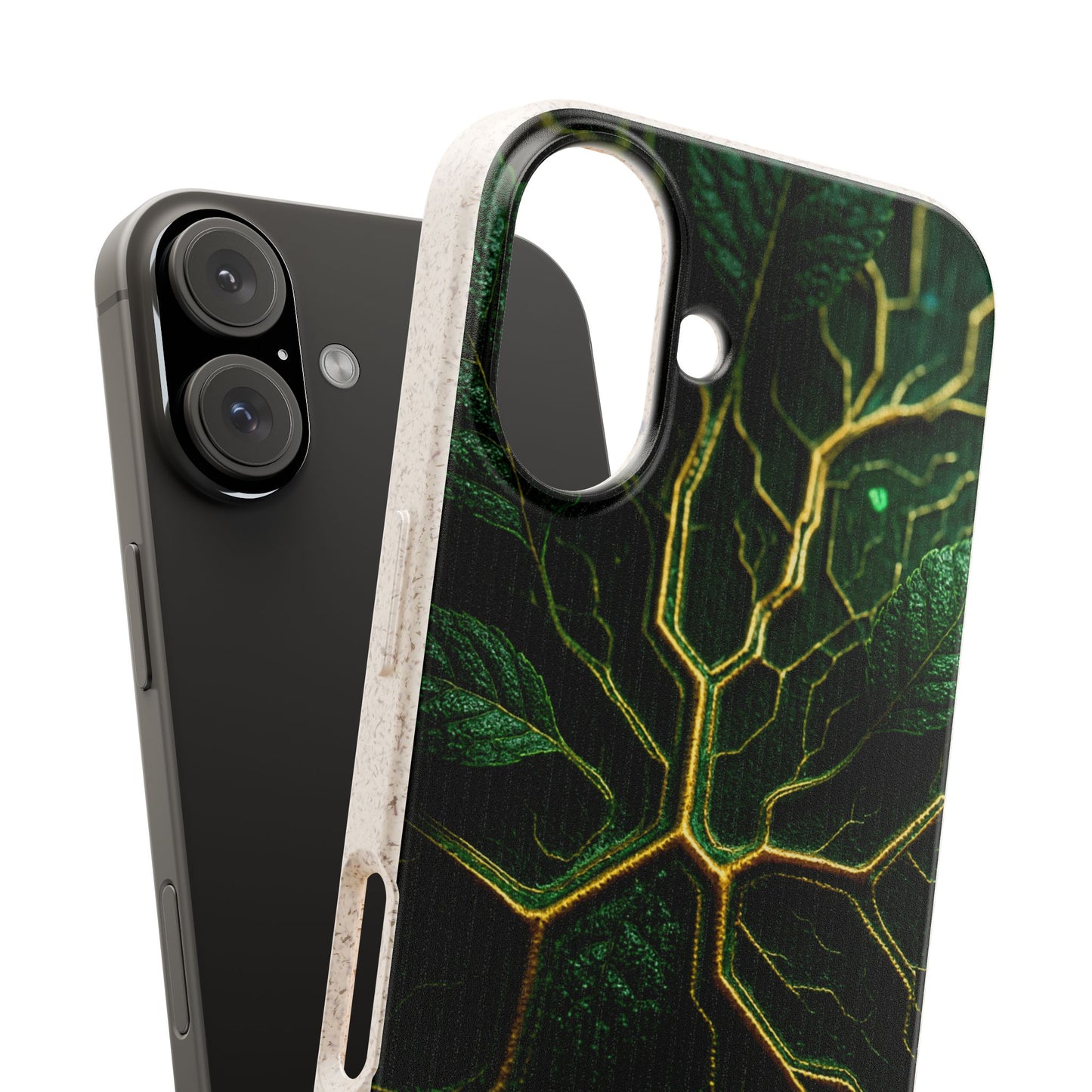 Macro Flora • Apple iPhone 16 Eco-Friendly Phone Case