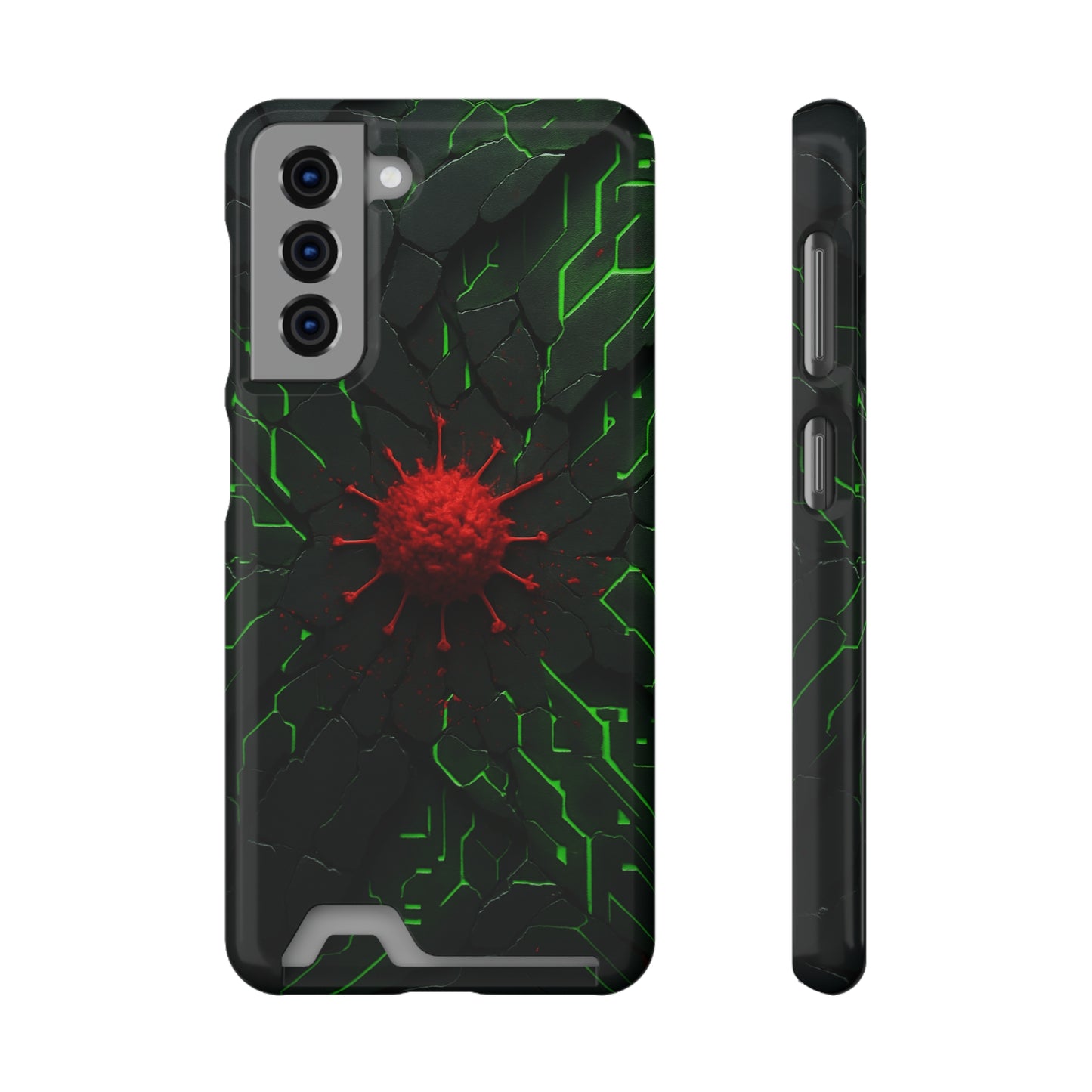Atomic Fusion • Samsung Galaxy S21 • MagSafe® Tough Case with Card Holder