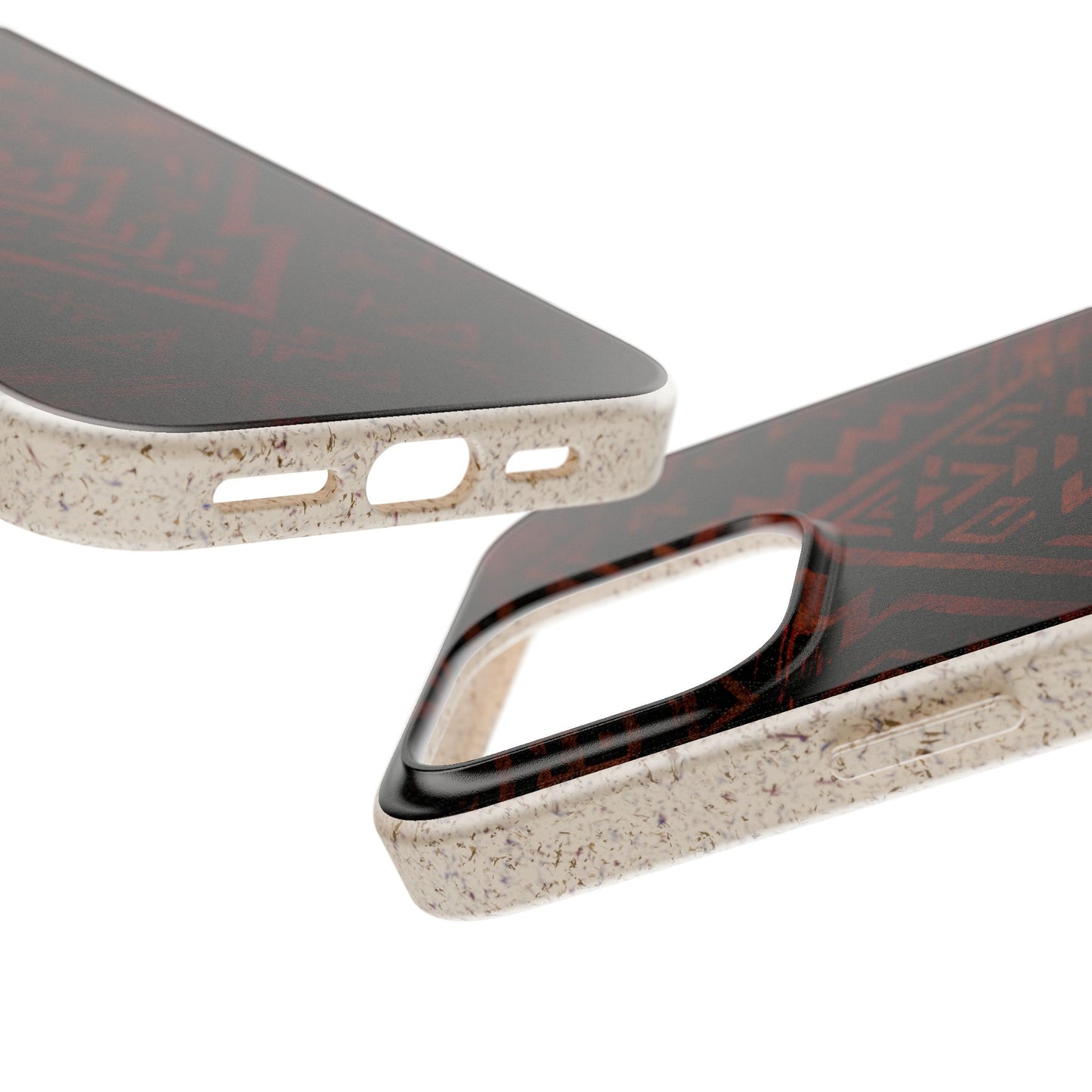 Tribal Glitch • Apple iPhone 16 Eco-Friendly Phone Case