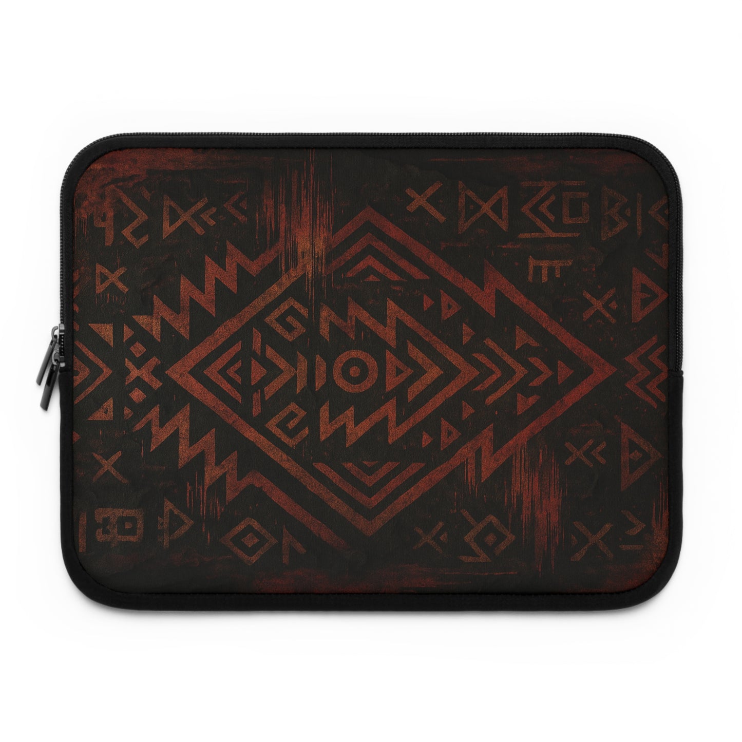 Tribal Glitch • Dual Zipper Laptop Sleeve