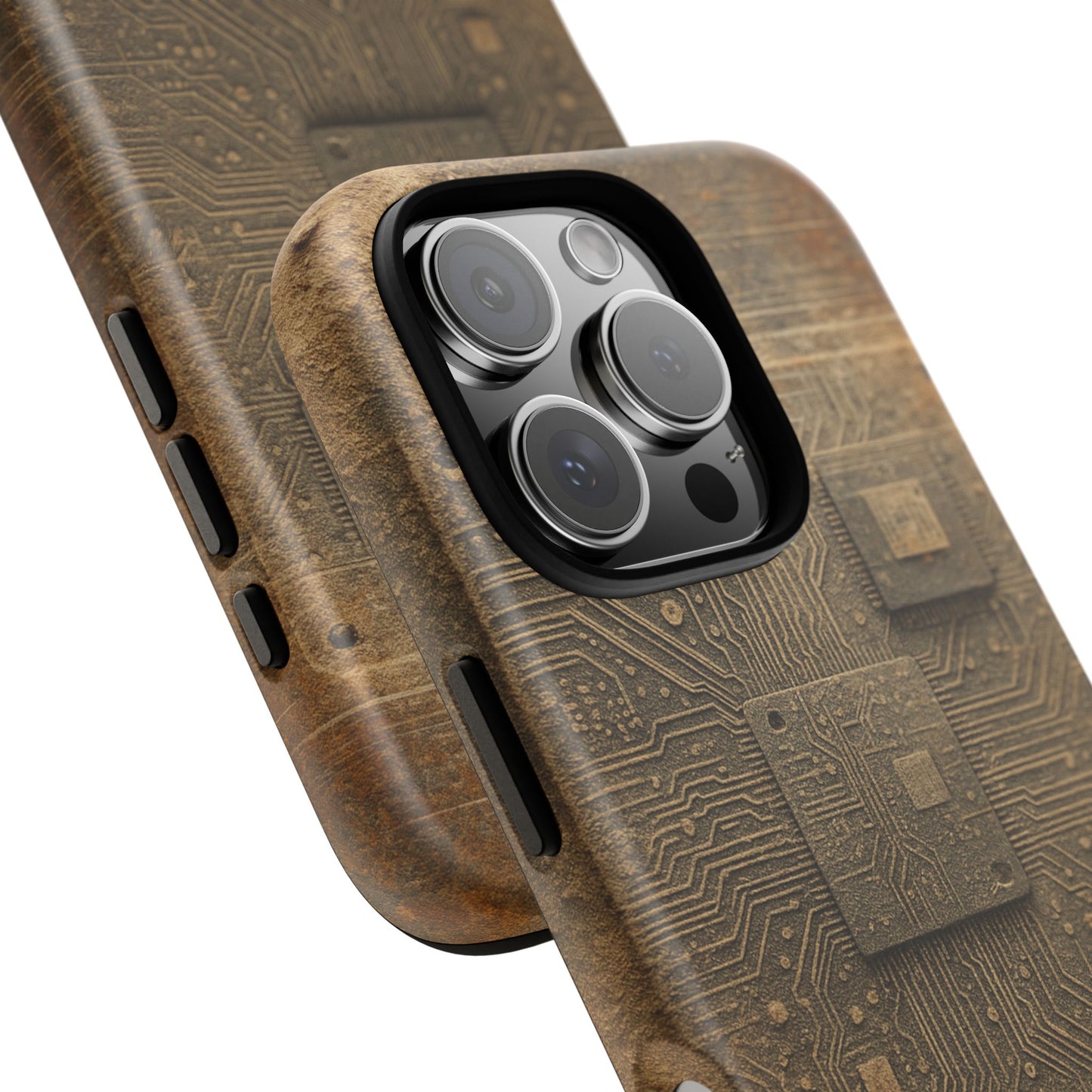 Sand Circuit • Apple iPhone 16 • MagSafe® Magnetic Tough Case