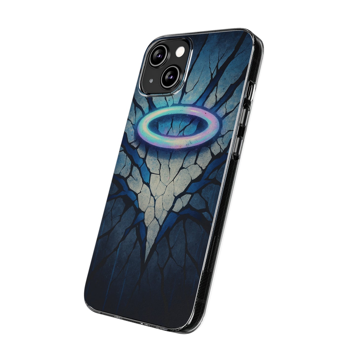Fractured Halo • Apple iPhone 14 • Flexi Clear Case