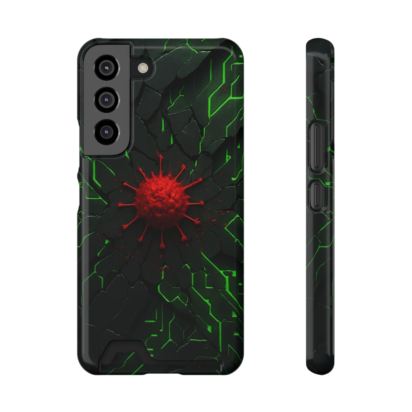 Atomic Fusion • Samsung Galaxy S22 • MagSafe® Tough Case with Card Holder