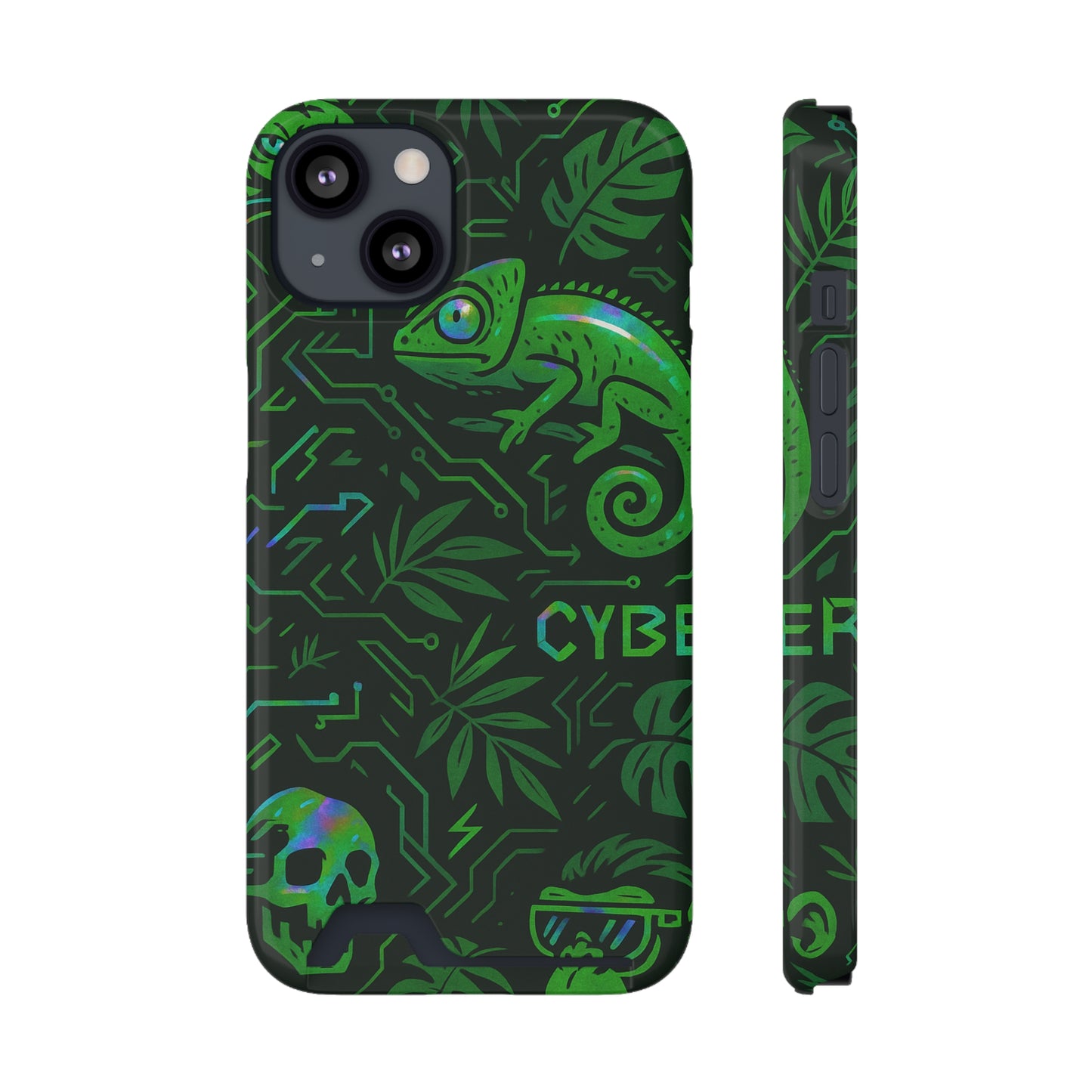 Digital Jungle • Apple iPhone 13 • MagSafe® Tough Case with Card Holder