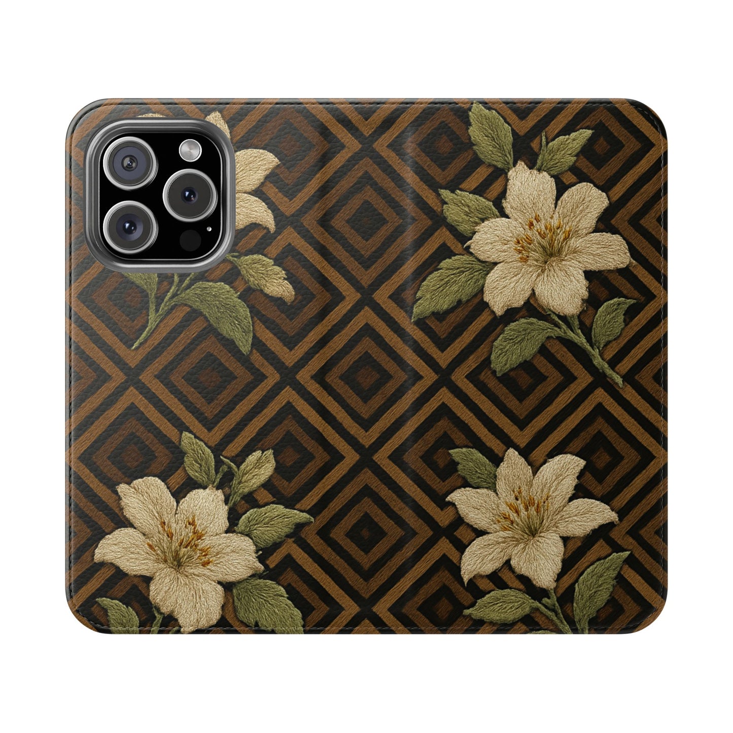 Velvet Bloom • Apple iPhone 16 Flip Case