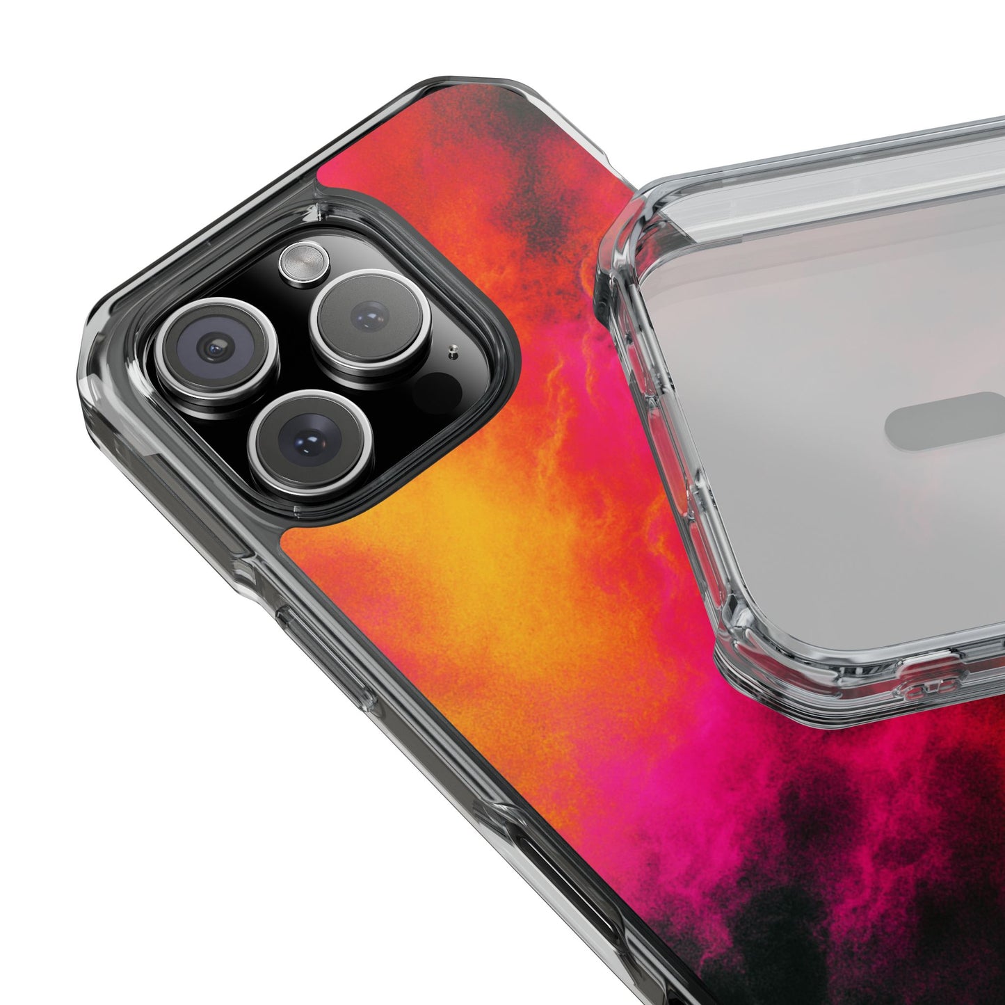 Pixel Blaze • Apple iPhone 16 • MagSafe® Clear Case