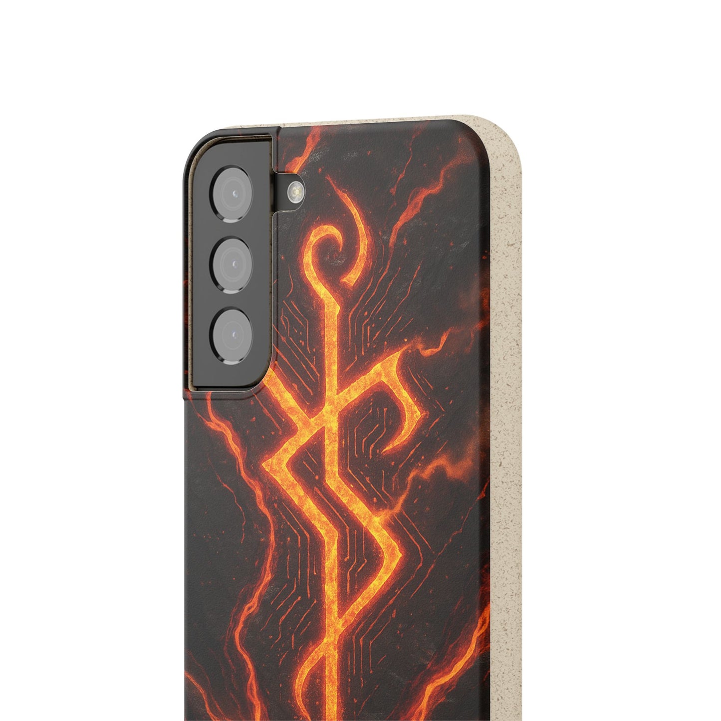 Molten Glyph • Samsung Galaxy S22 Eco-Friendly Phone Case