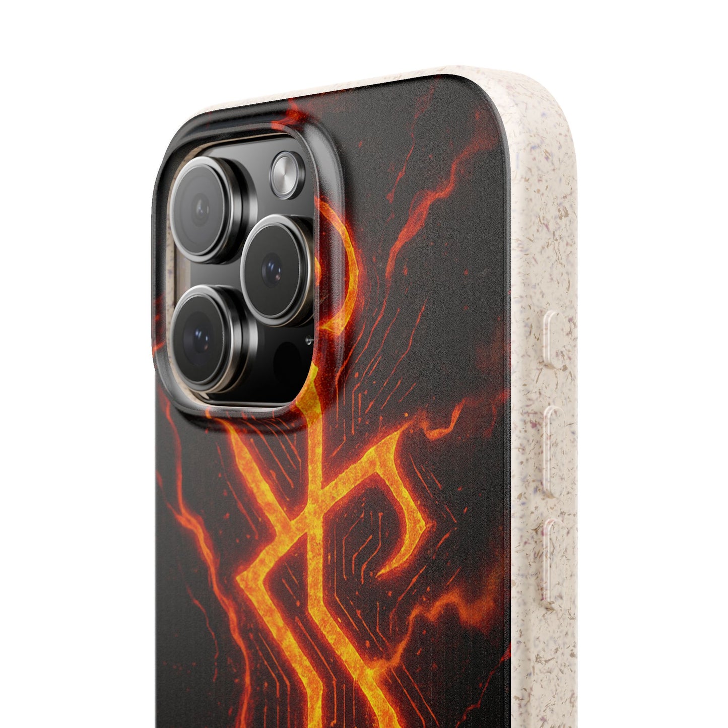 Molten Glyph • Apple iPhone 16 Eco-Friendly Phone Case