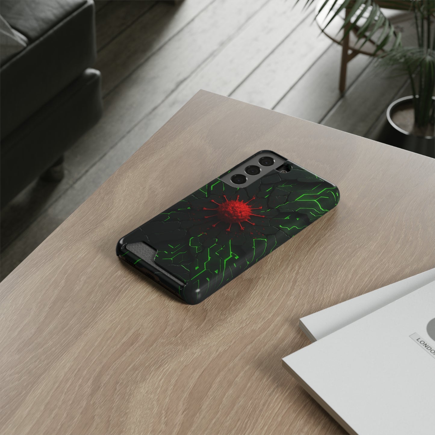 Atomic Fusion • Samsung Galaxy S22 • MagSafe® Tough Case with Card Holder