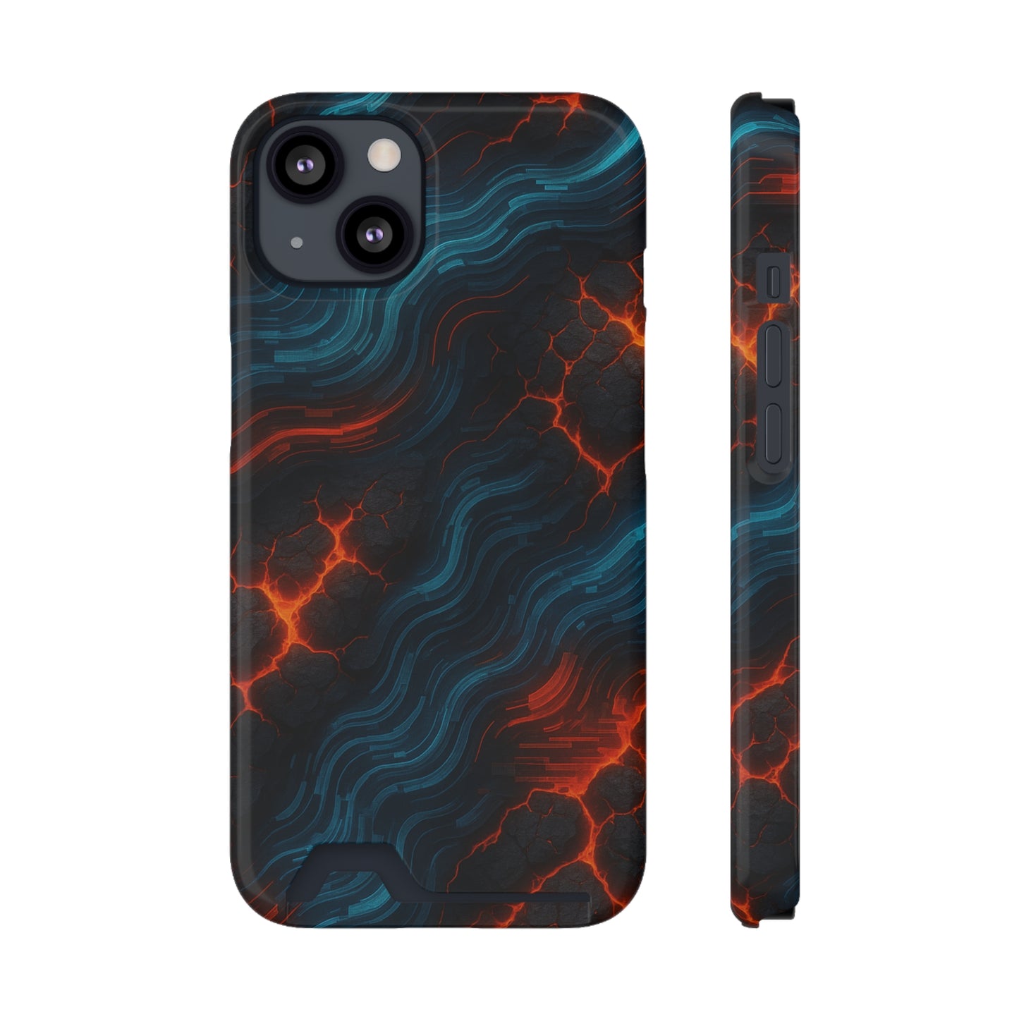 Magma Core • Apple iPhone 13 • MagSafe® Tough Case with Card Holder