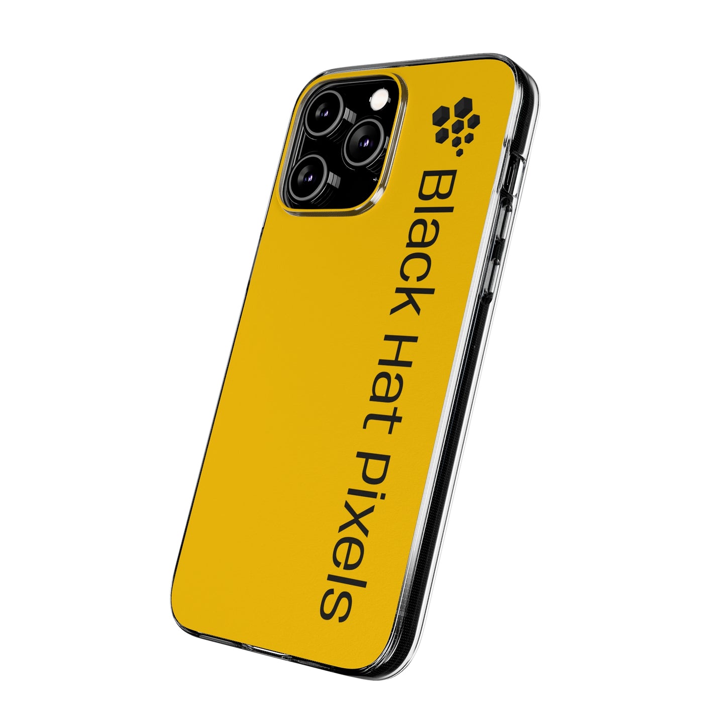 Black Hat Pixels • Apple iPhone 14 • Flexi Clear Case