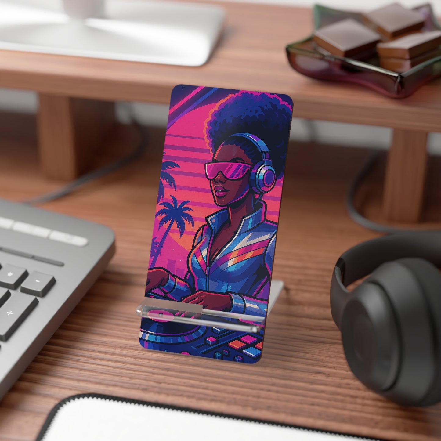 Afro Grooving • Smartphone Display Stand