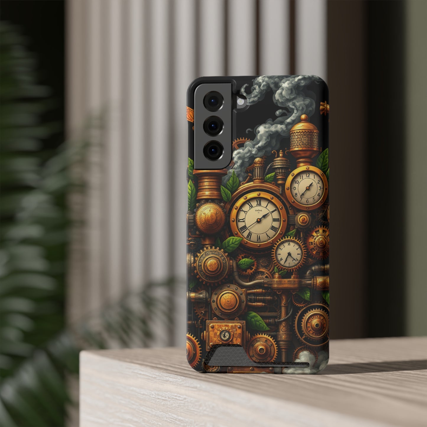 Steampunk Signal • Samsung Galaxy S21 • MagSafe® Tough Case with Card Holder