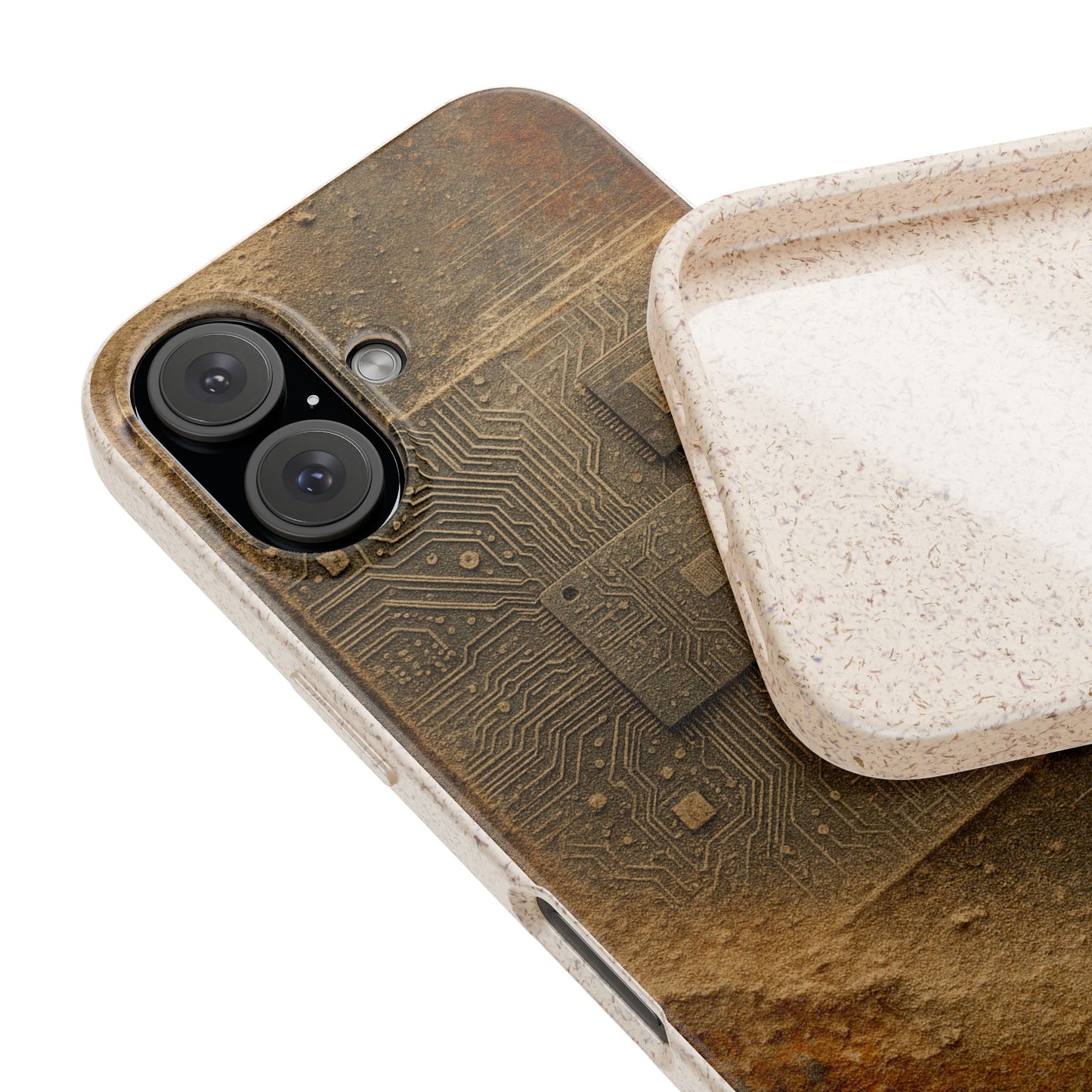 Sand Circuit • Apple iPhone 16 Eco-Friendly Phone Case