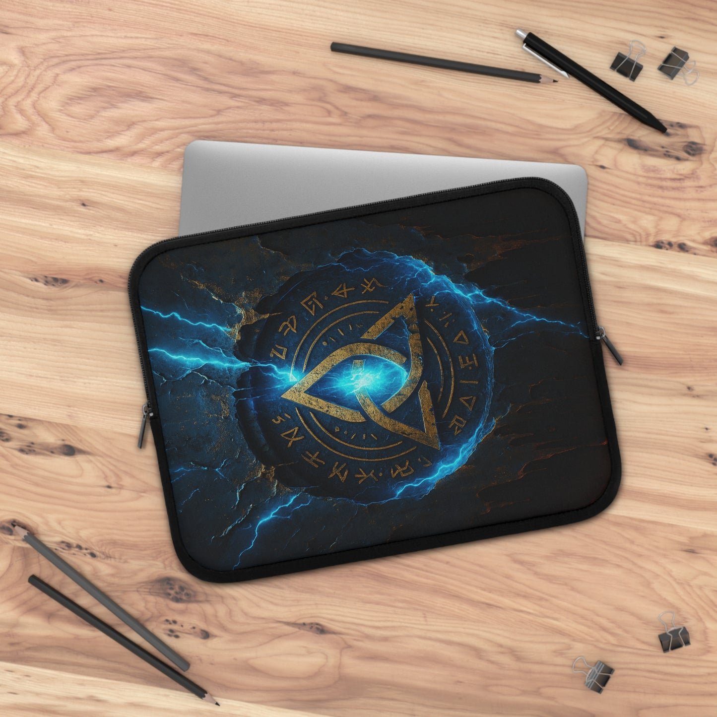 Mystic Triad • Dual Zipper Laptop Sleeve