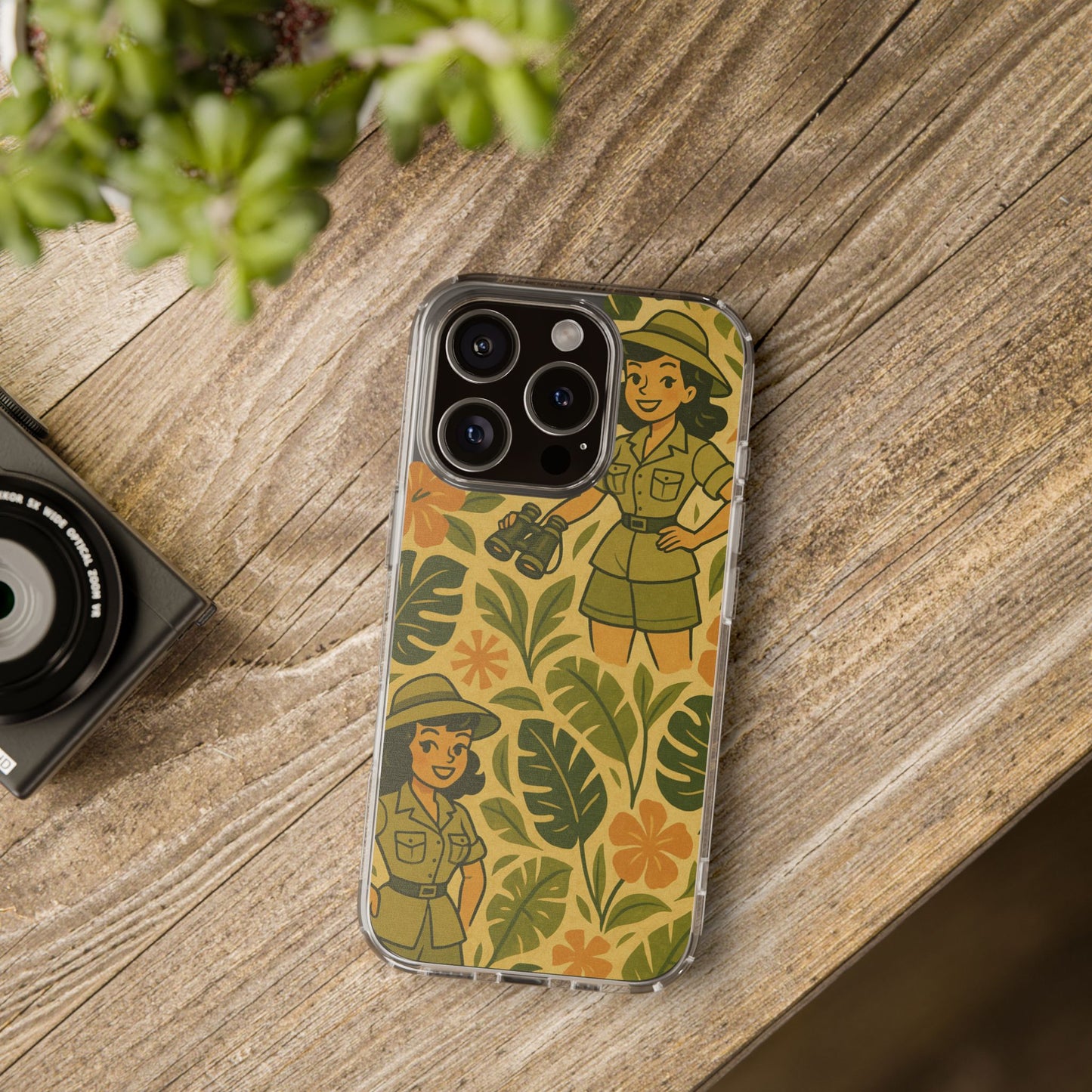 Urban Safari • Apple iPhone 16 • Clear Case