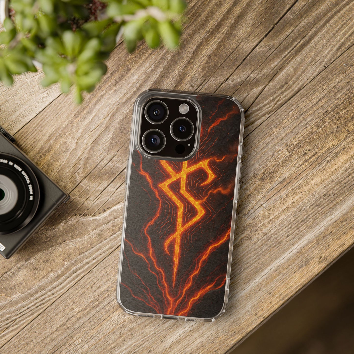 Molten Glyph • Apple iPhone 16 • Clear Case