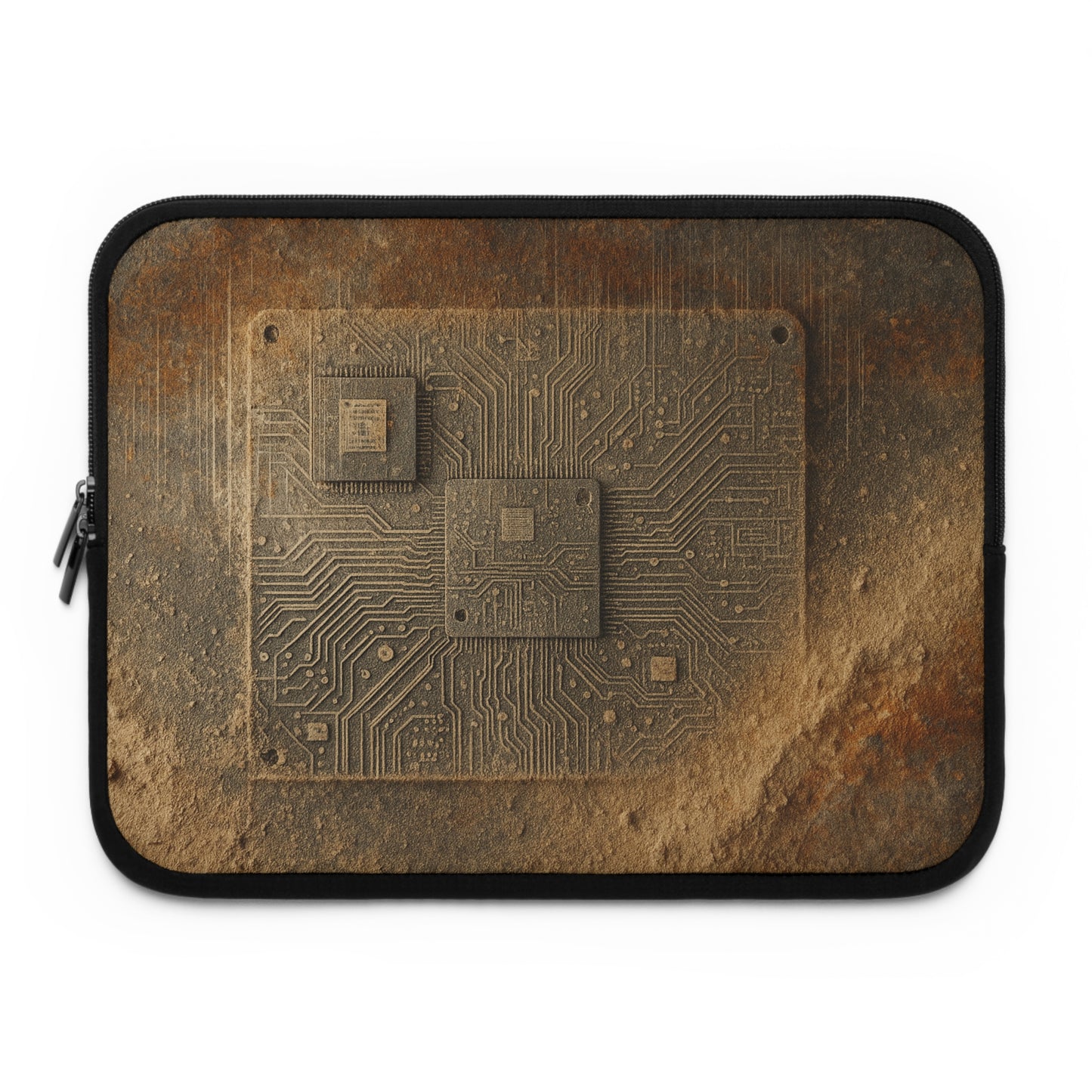 Sand Circuit • Dual Zipper Laptop Sleeve