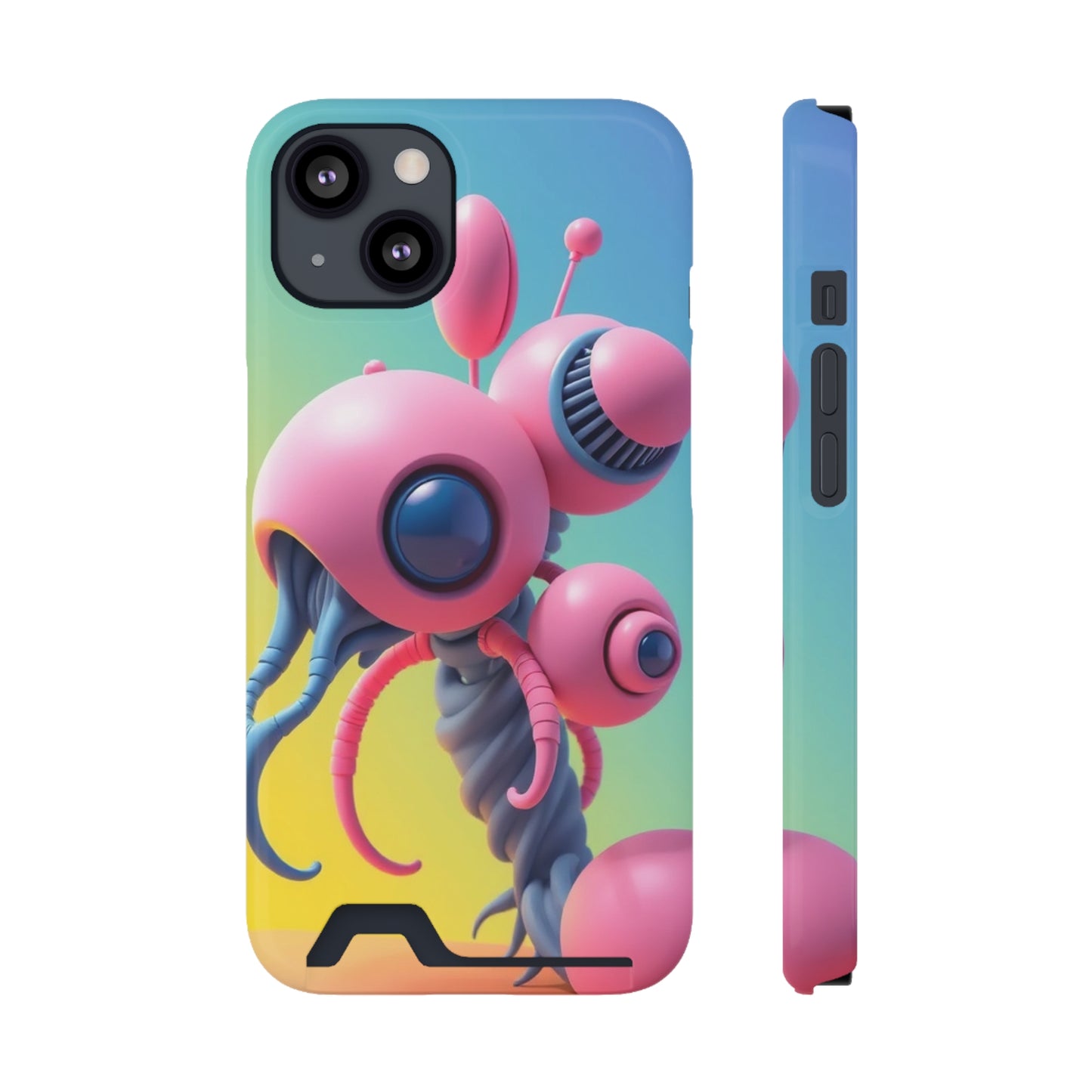 Screw Bug • Apple iPhone 13 • MagSafe® Tough Case with Card Holder