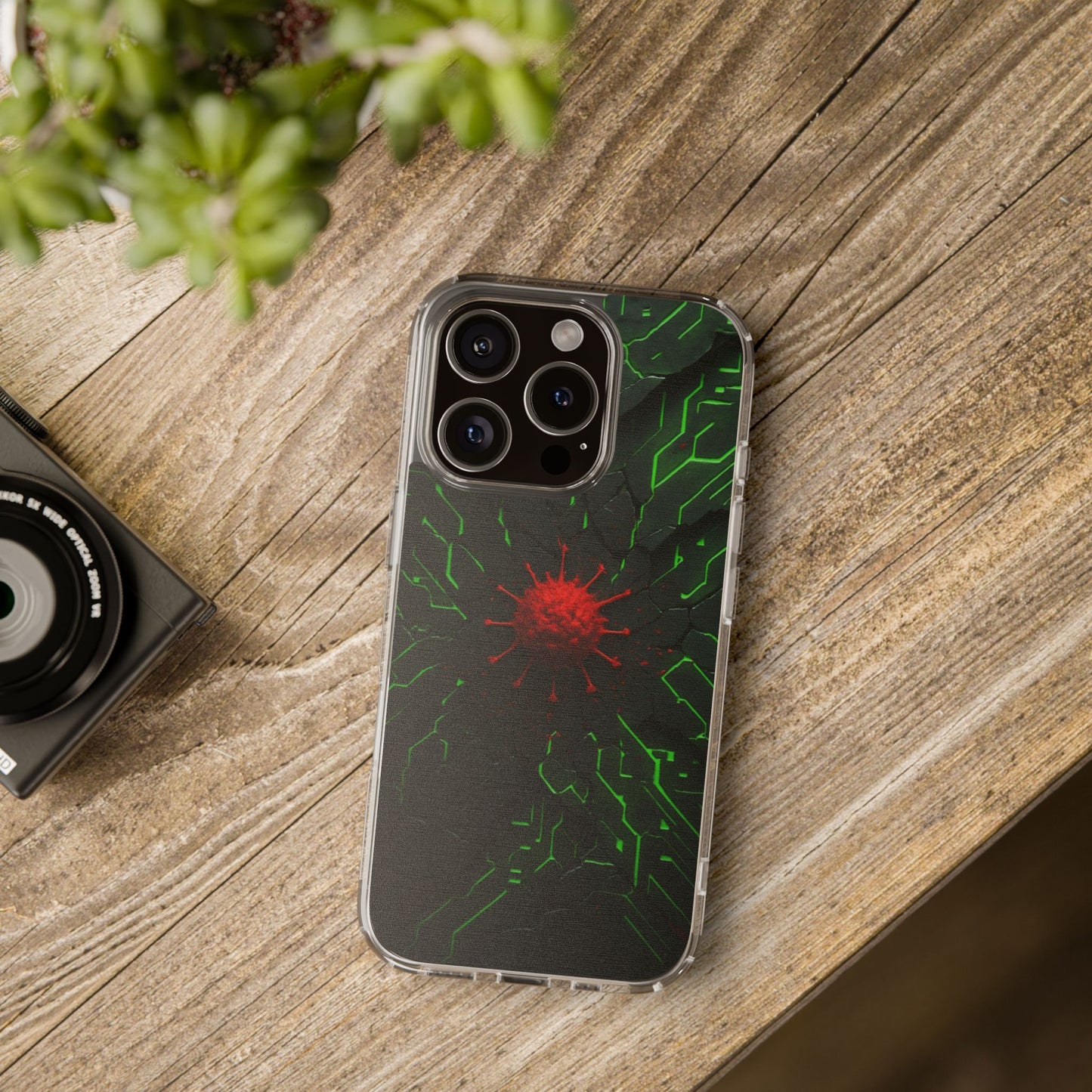 Atomic Fusion • Apple iPhone 16 • Clear Case