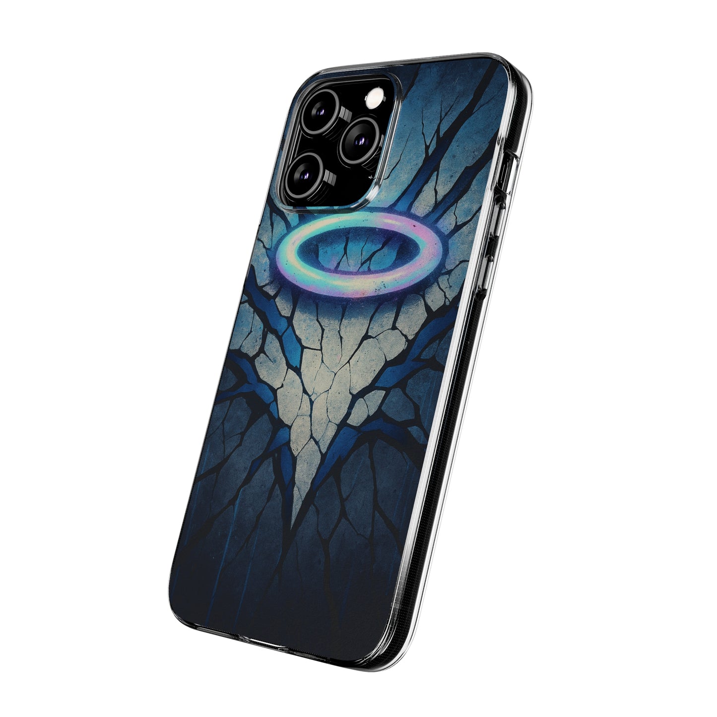 Fractured Halo • Apple iPhone 14 • Flexi Clear Case