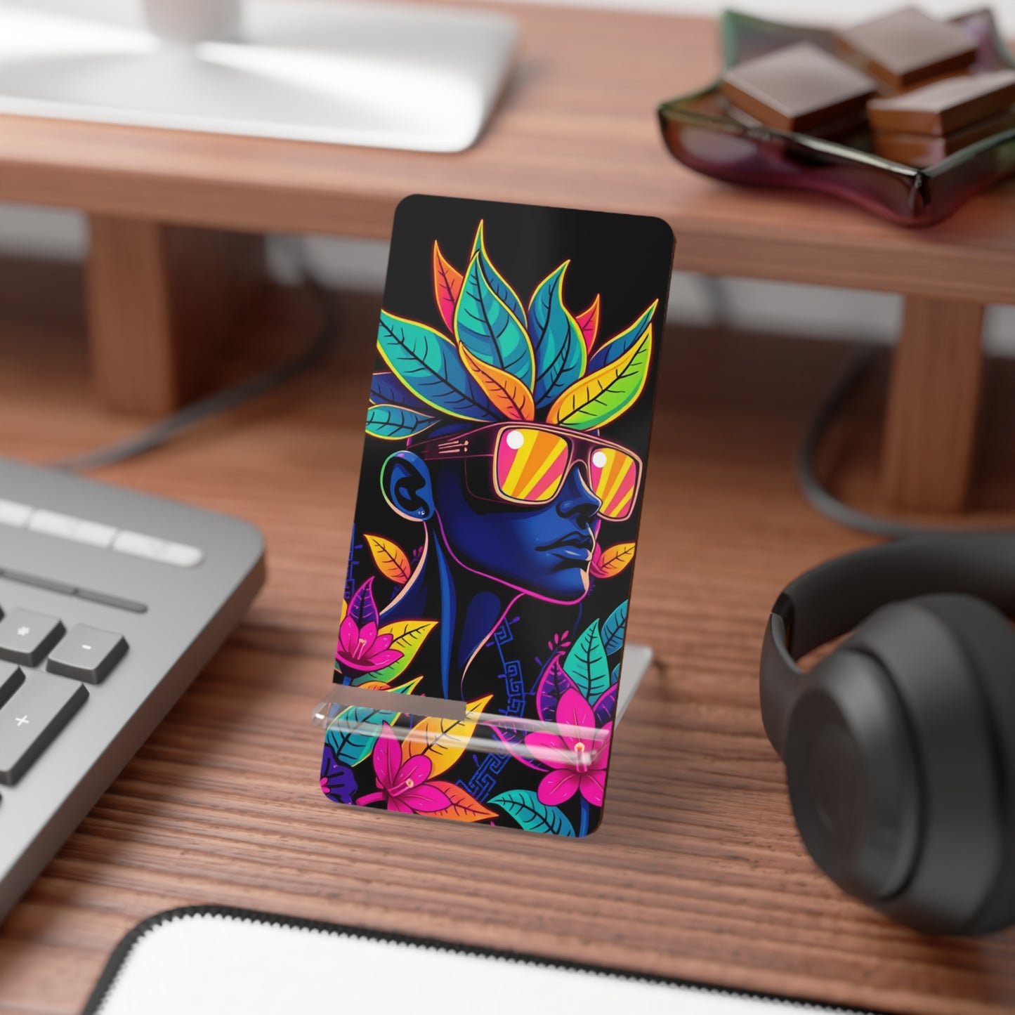 Neon Punk • Smartphone Display Stand