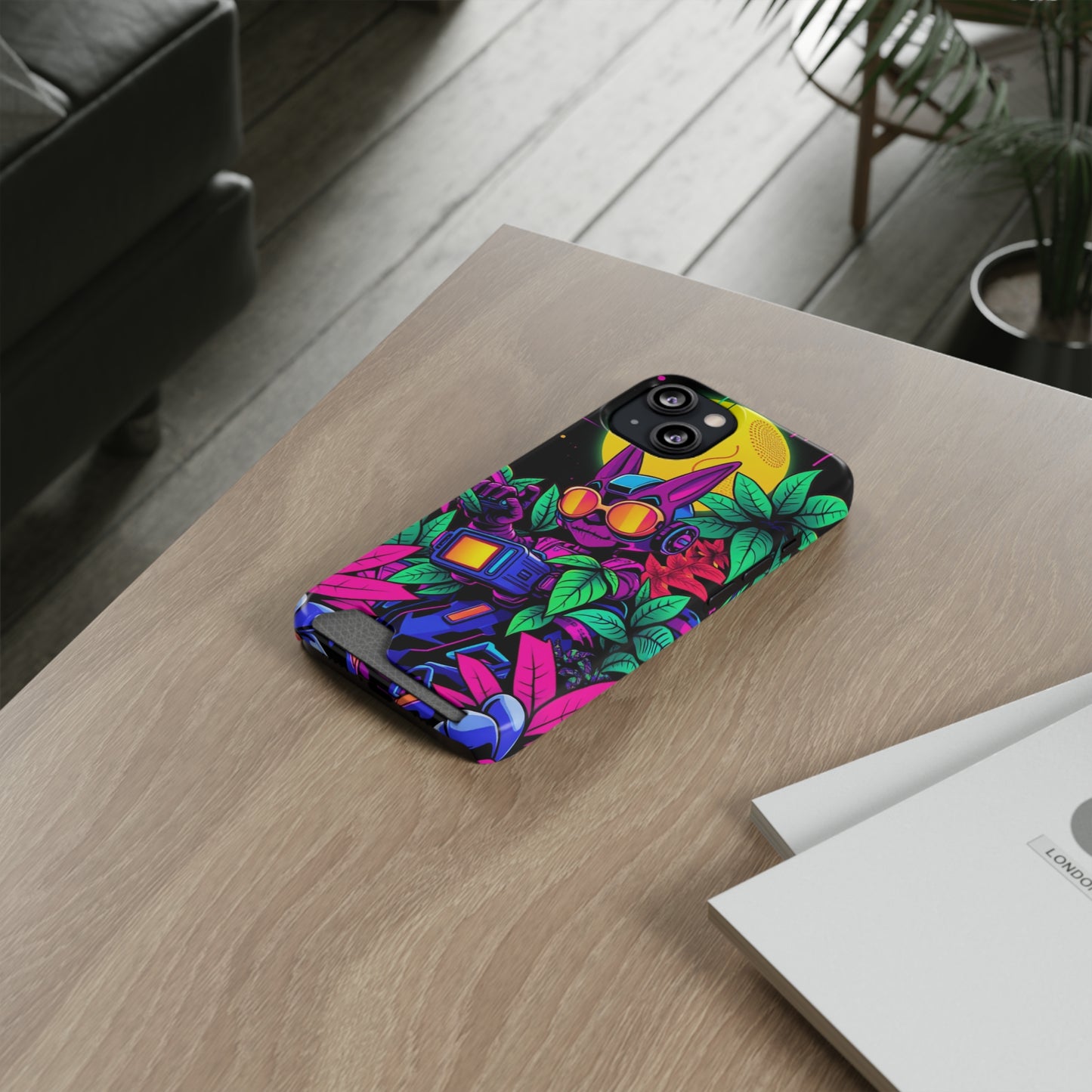 Rabbit Ultra • Apple iPhone 13 • MagSafe® Tough Case with Card Holder