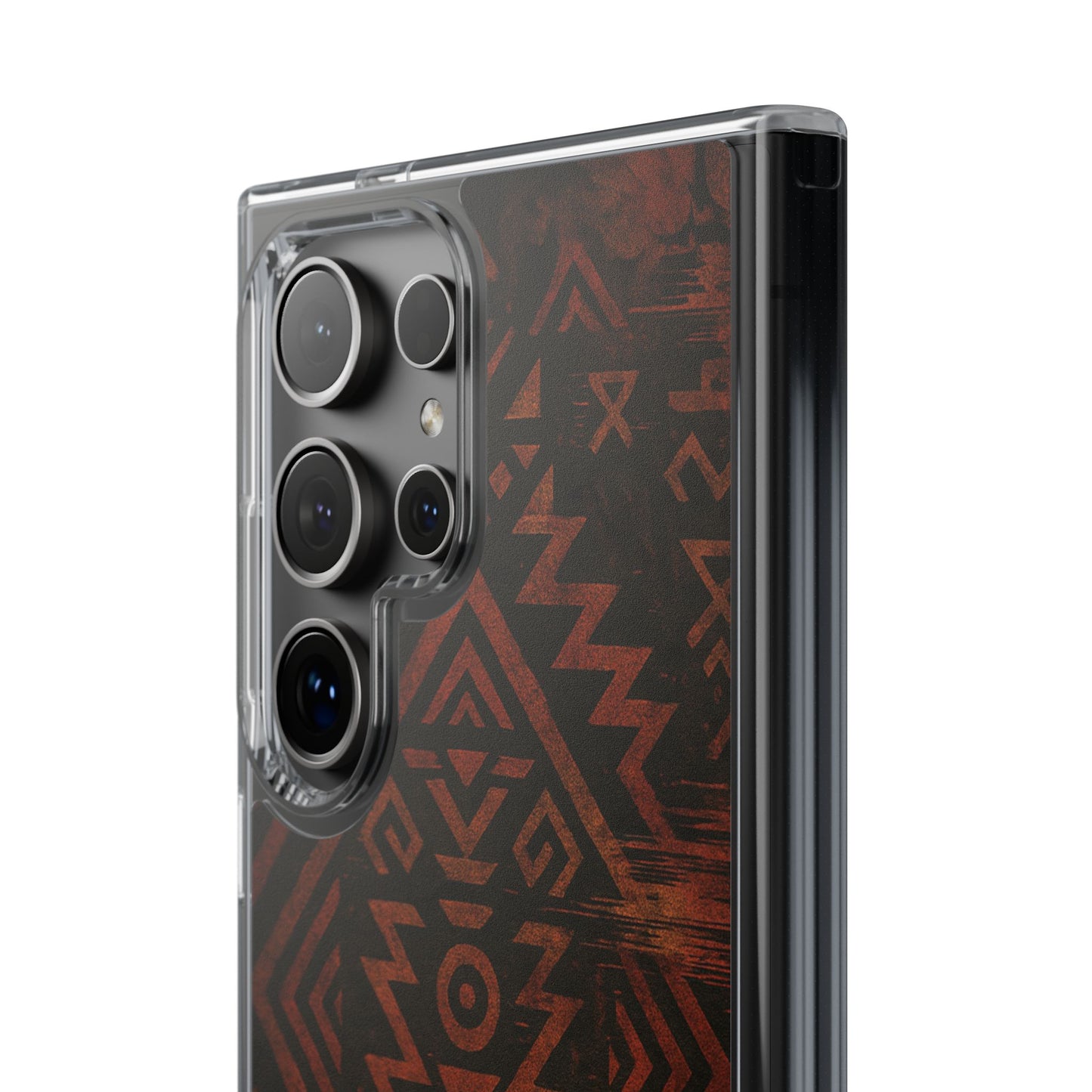 Tribal Glitch • Samsung Galaxy S24 • Clear Case