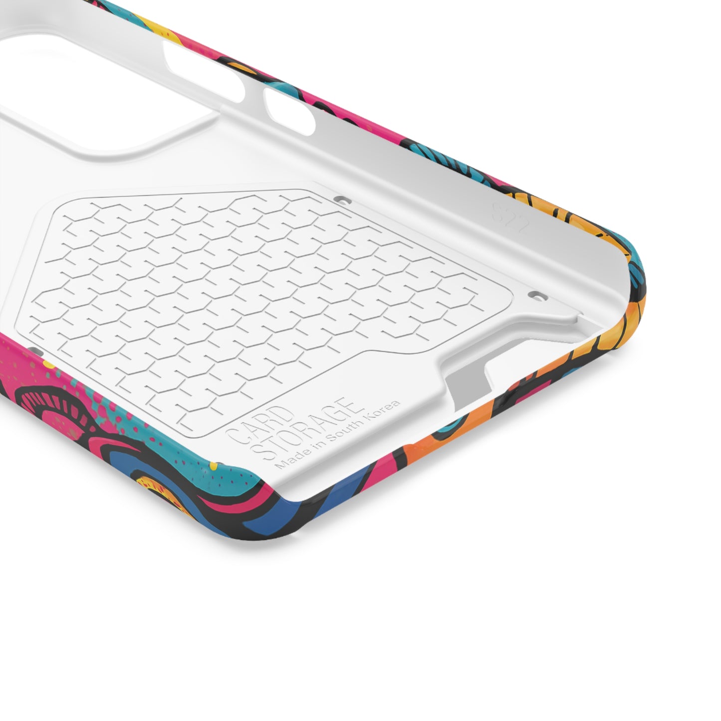 Pixel Rebellion • Samsung Galaxy S22 • MagSafe® Tough Case with Card Holder