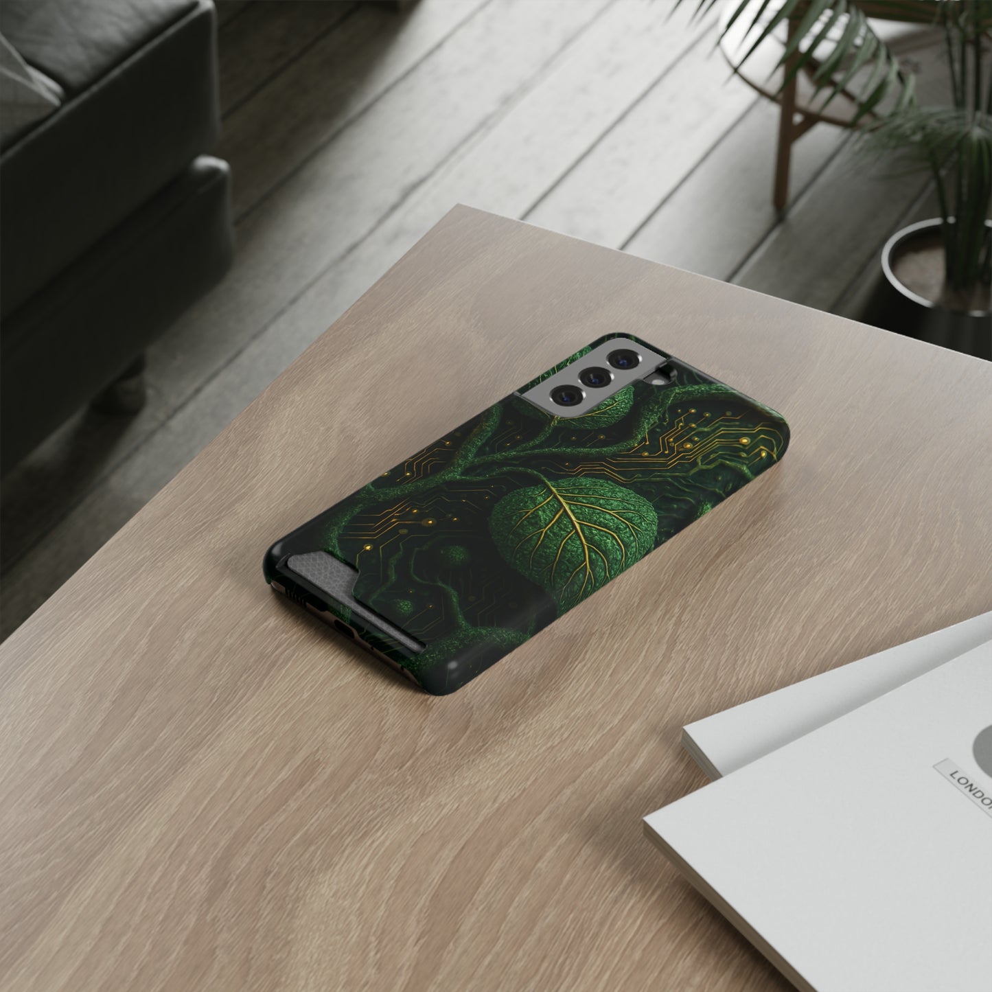 Tech Flora • Samsung Galaxy S21 • MagSafe® Tough Case with Card Holder