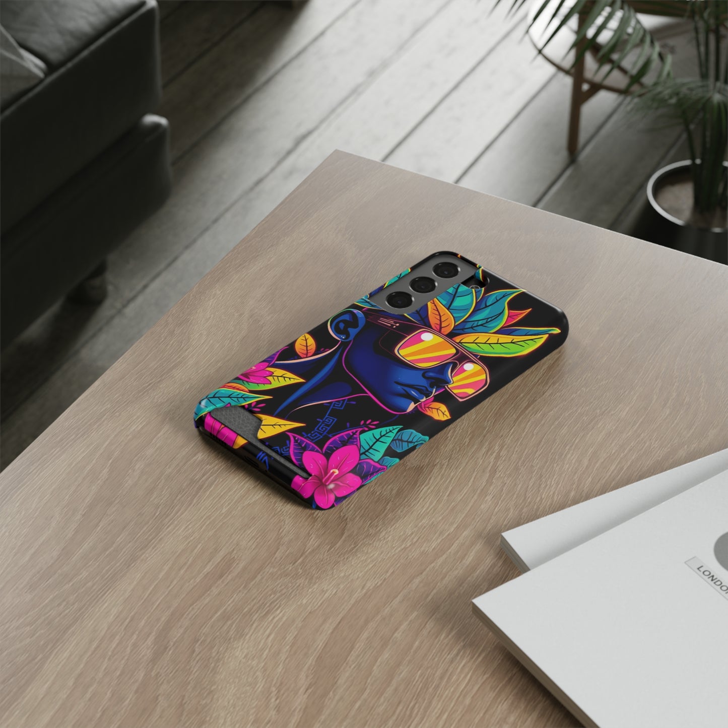 Neon Punk • Samsung Galaxy S22 • MagSafe® Tough Case with Card Holder