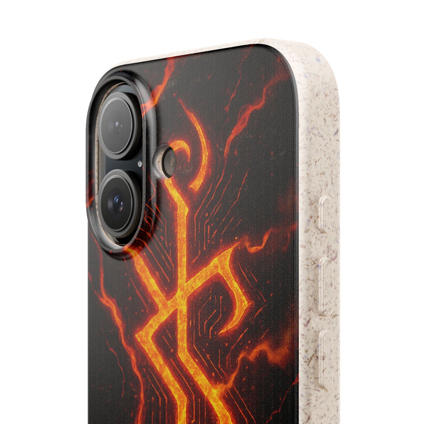 Molten Glyph • Apple iPhone 16 Eco-Friendly Phone Case