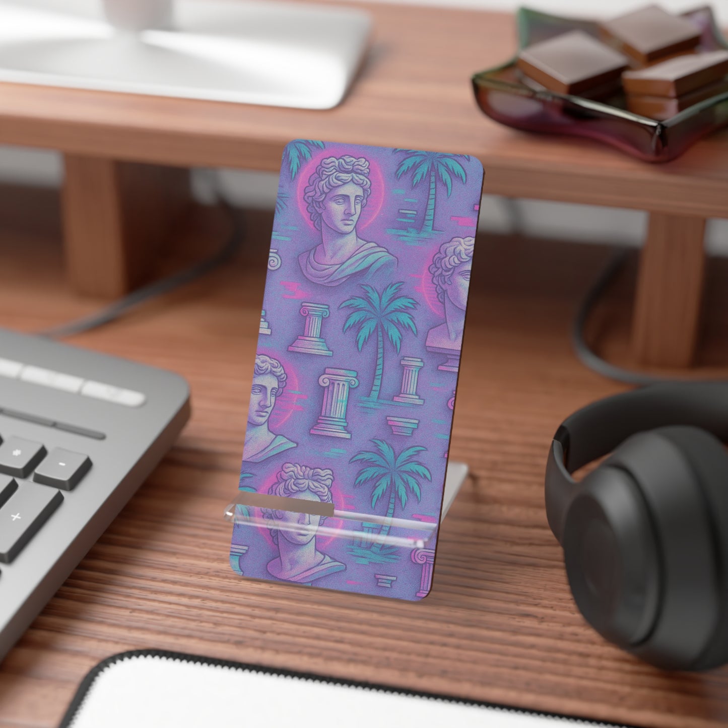 Pillars and Palms • Smartphone Display Stand