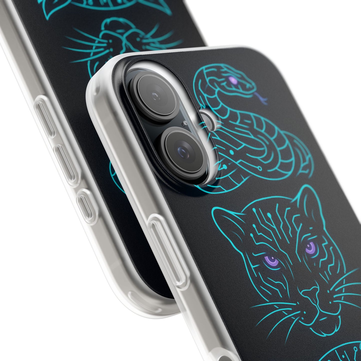 Mystic Midnight • Apple iPhone 16 • Flexi Clear Case