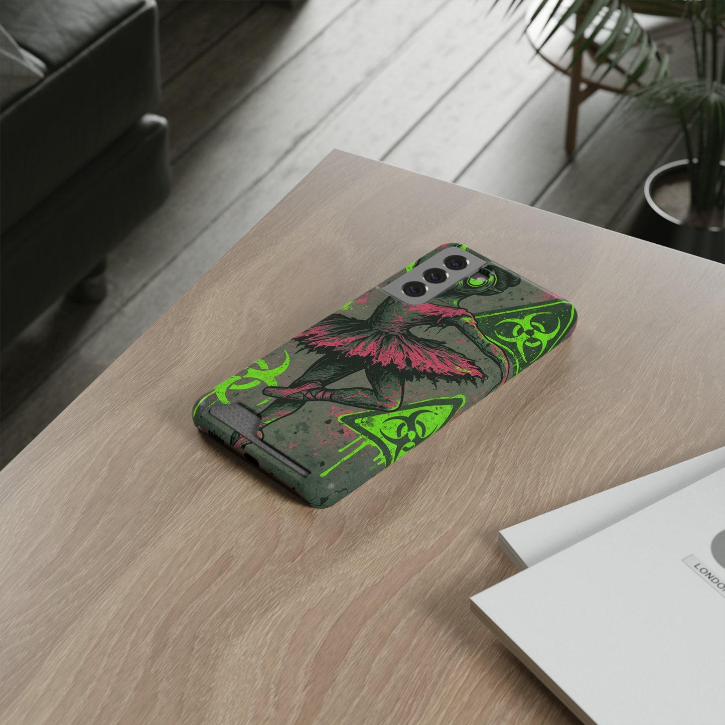 Biohazard Ballerina • Samsung Galaxy S21 • MagSafe® Tough Case with Card Holder