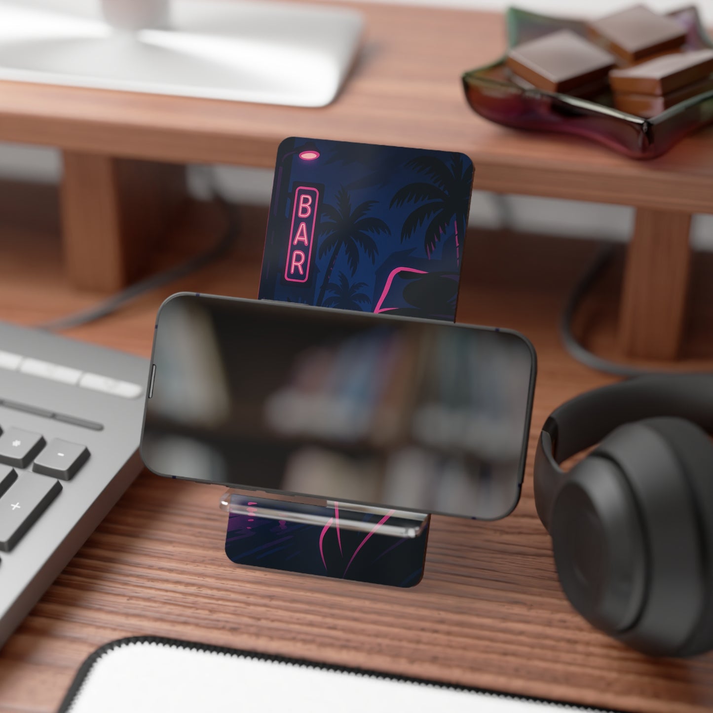 Neon Noir • Smartphone Display Stand