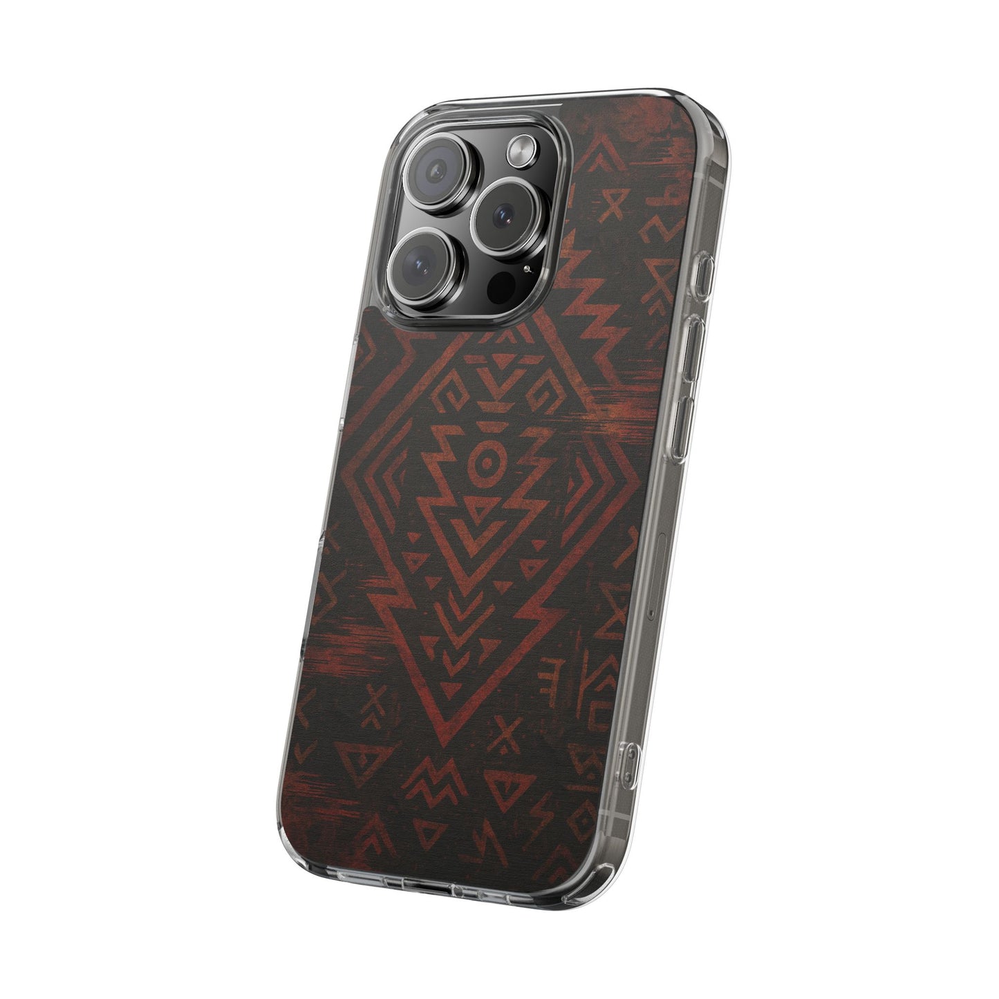 Tribal Glitch • Apple iPhone 16 • Clear Case