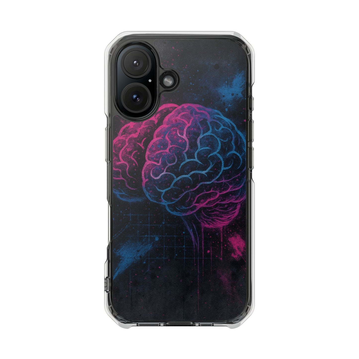 Frontal Cortex • Apple iPhone 16 • MagSafe® Clear Case