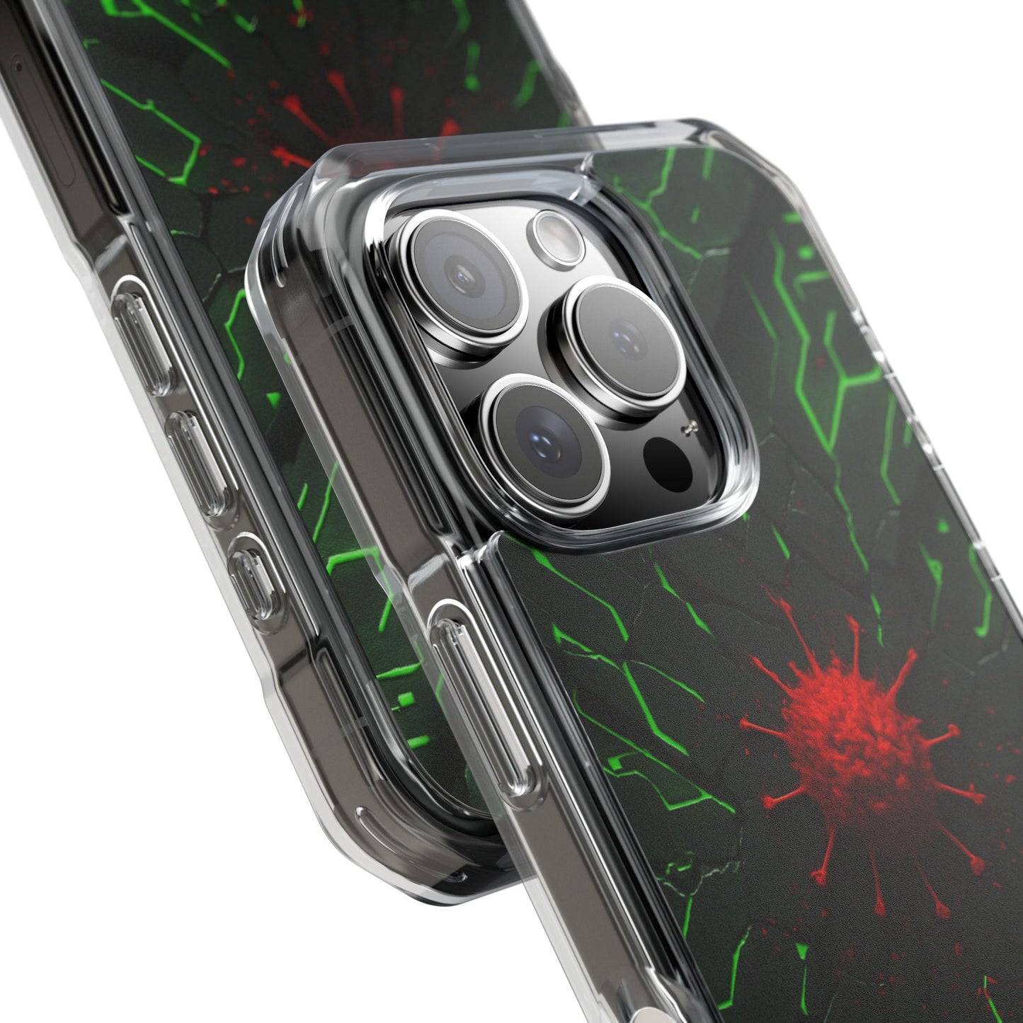 Atomic Fusion • Apple iPhone 16 • MagSafe® Clear Case