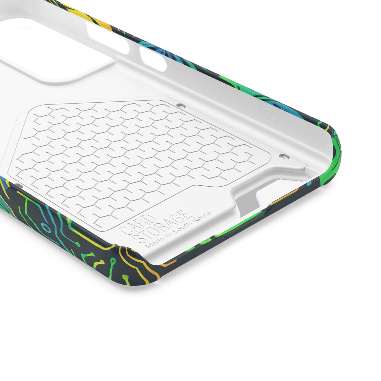 Cyber Tropics • Samsung Galaxy S22 • MagSafe® Tough Case with Card Holder