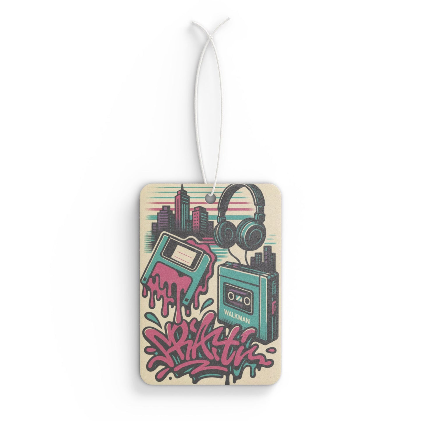 Retro Beats • Car Air Freshener